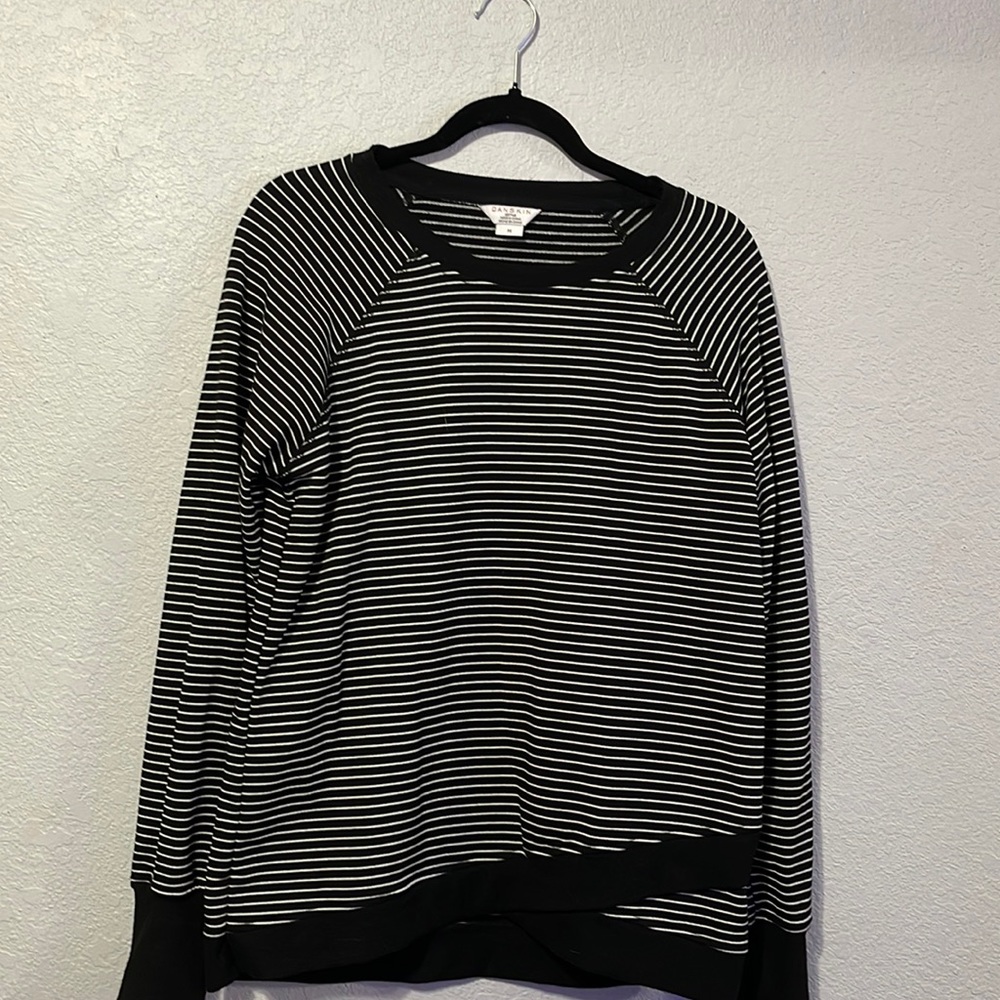 Black and White striped sweater